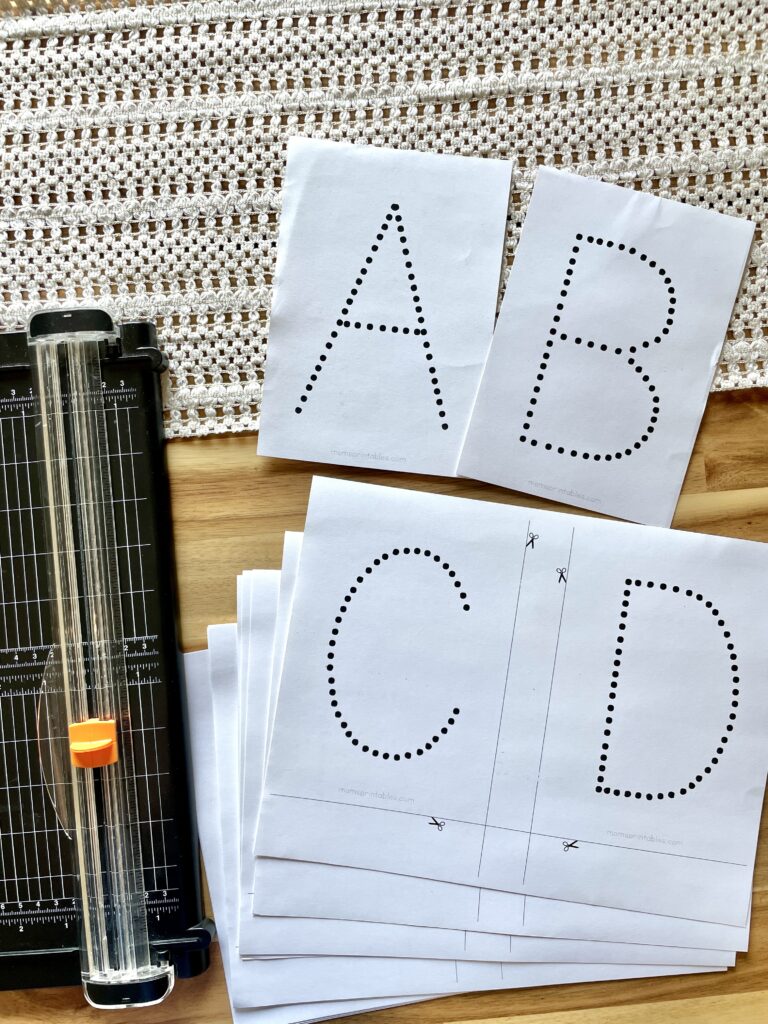 Letter Formation Cards | Free Alphabet Letter Formation Cards | Letter Formation Activities | Alphabet Formation Worksheets Free PDF | Free download at Moms Printables! 