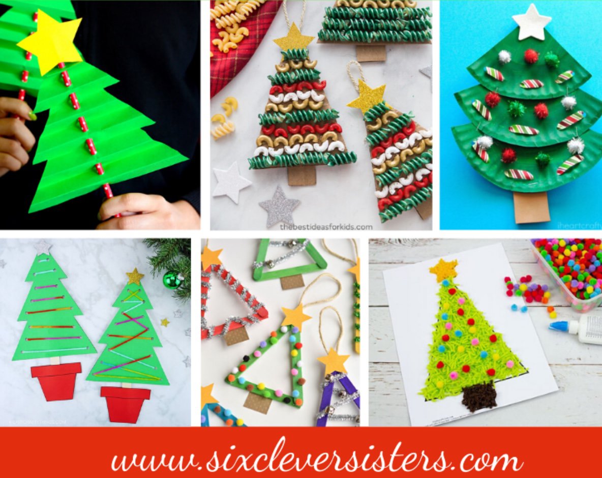 Christmas Tree Preschool Craft - Mom's Printables