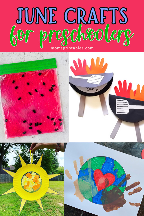 June crafts for preschoolers | June crafts for kids | June preschool crafts | June arts and crafts | crafts for June
